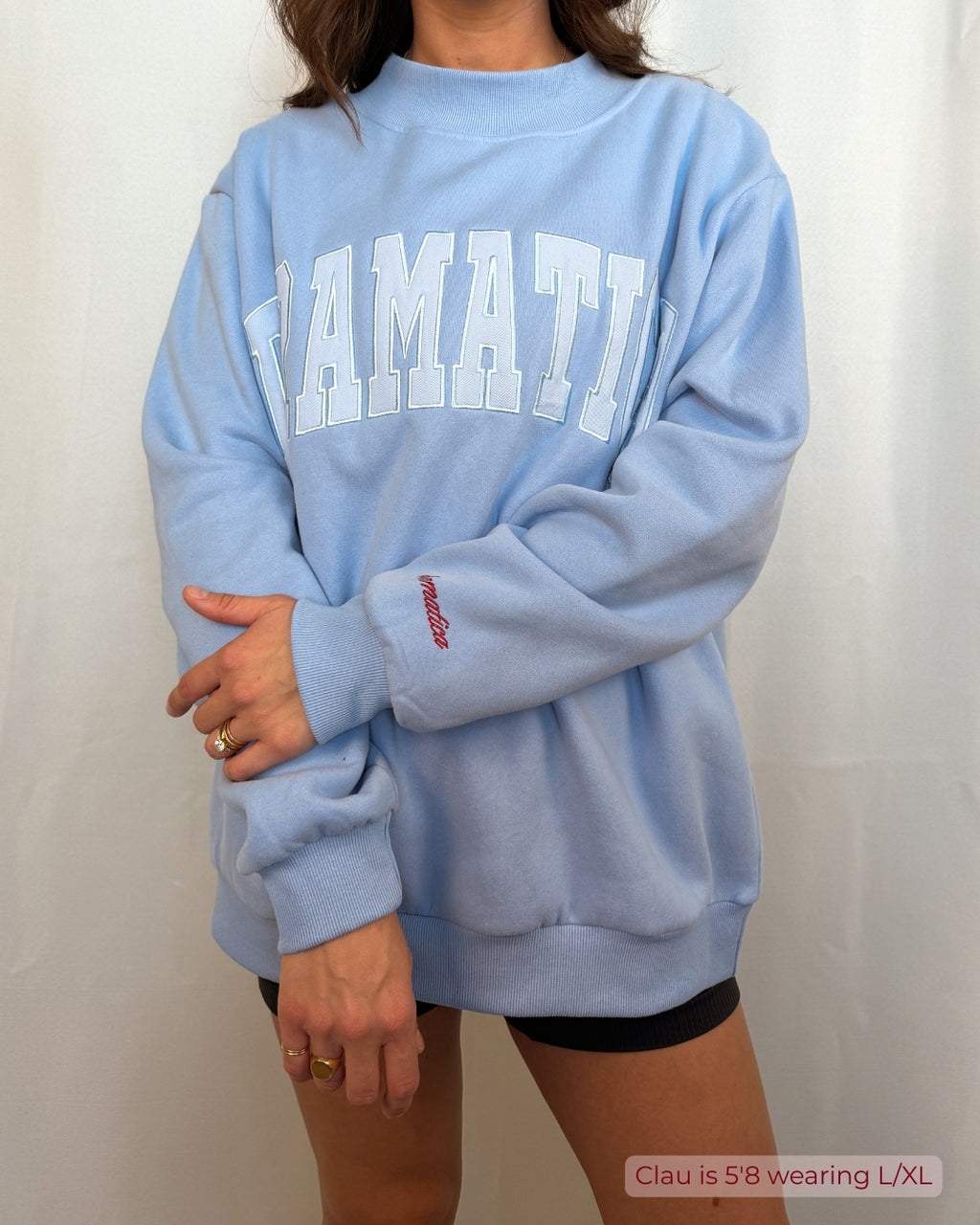 BABY BLUE SWEATSHIRT