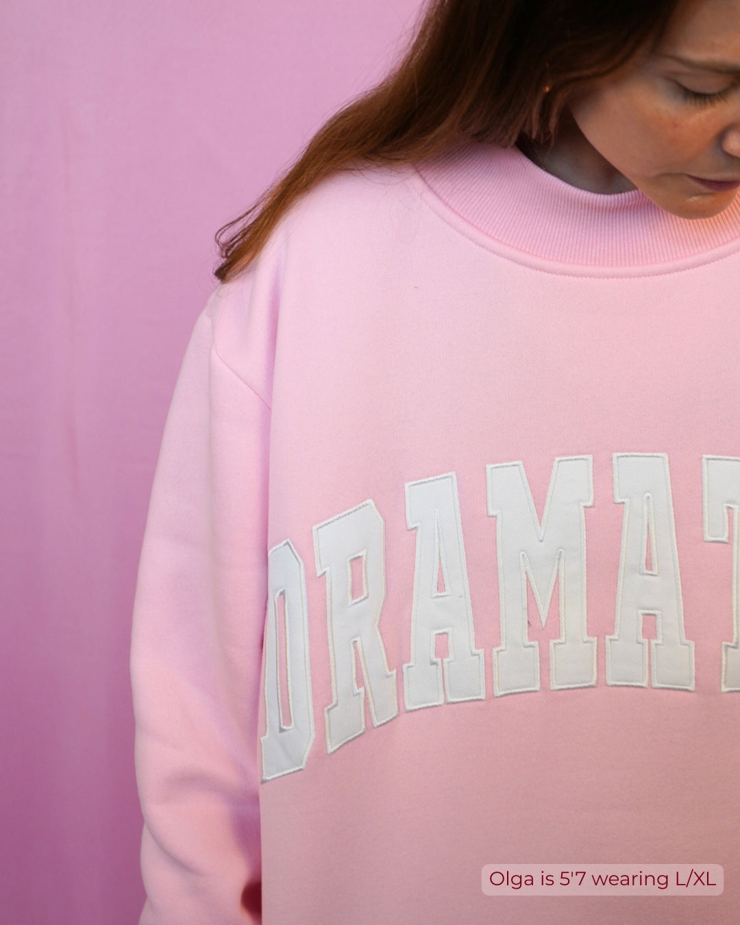PINK BLUSH SWEATSHIRT