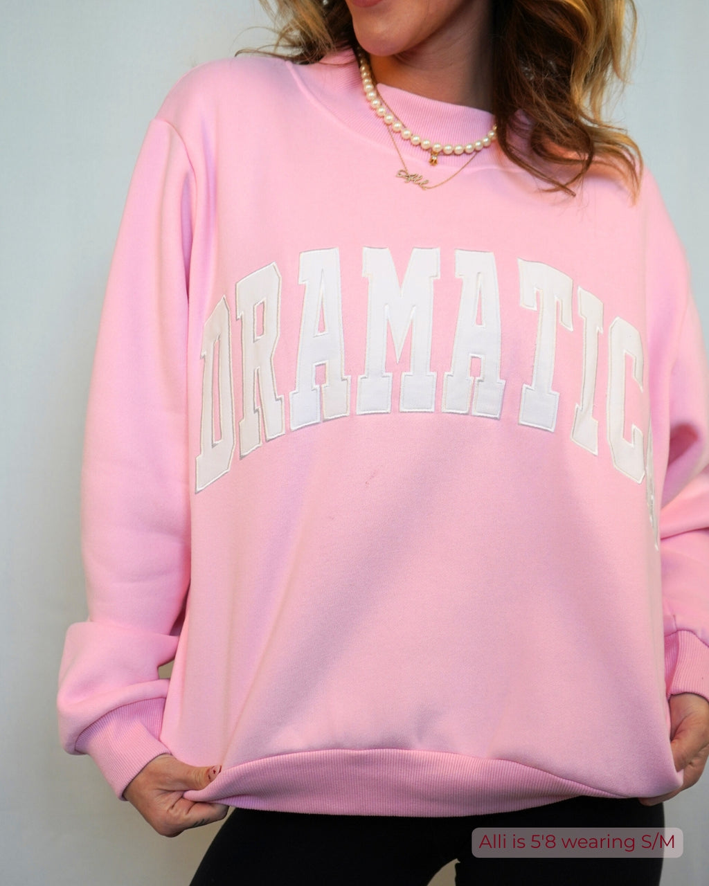 PINK BLUSH SWEATSHIRT